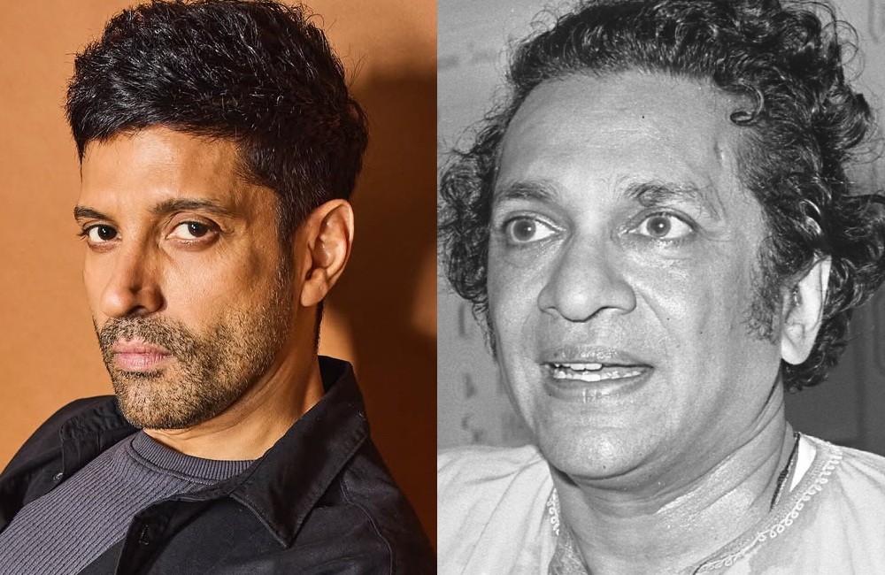 Фархан Ахтар и Рави Шанкар / Фото: соцсети Фархана Ахтара и Wikipedia