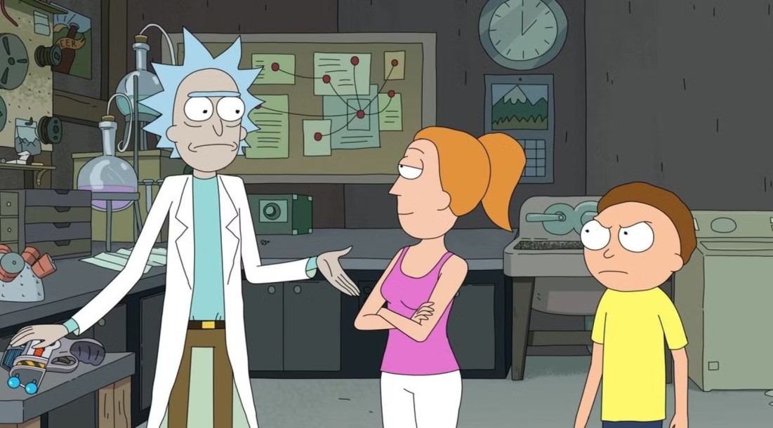 Кадр из мультсериала «Рик и Морти» (2013-...)