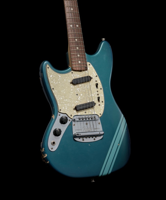 Гитара Курта Кобейна Fender Mustang / Фото: сайт аукциона Christie's