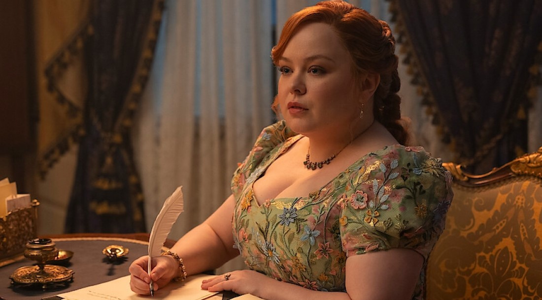 Кадр из 4 сезона сериала «Бриджертоны» (2026)