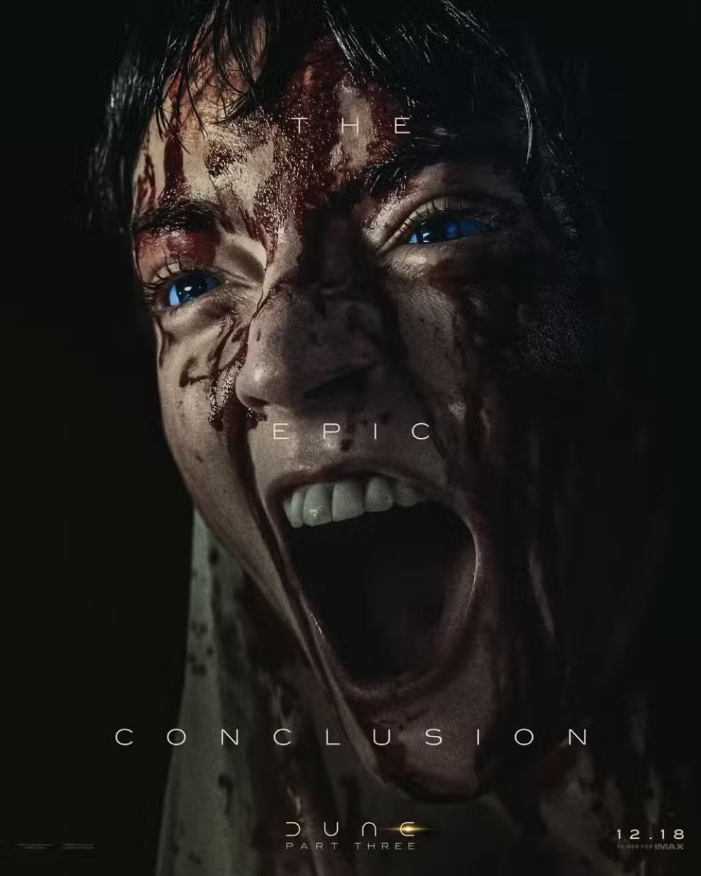 Постер фильма «Дюна: Часть третья» (2026) / Warner Bros. Pictures и Legendary Pictures