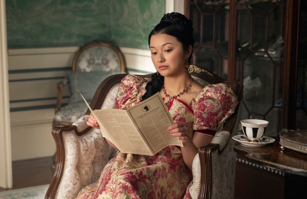 Мишель Мао, кадр из сериала «Бриджертоны» (2020-...)