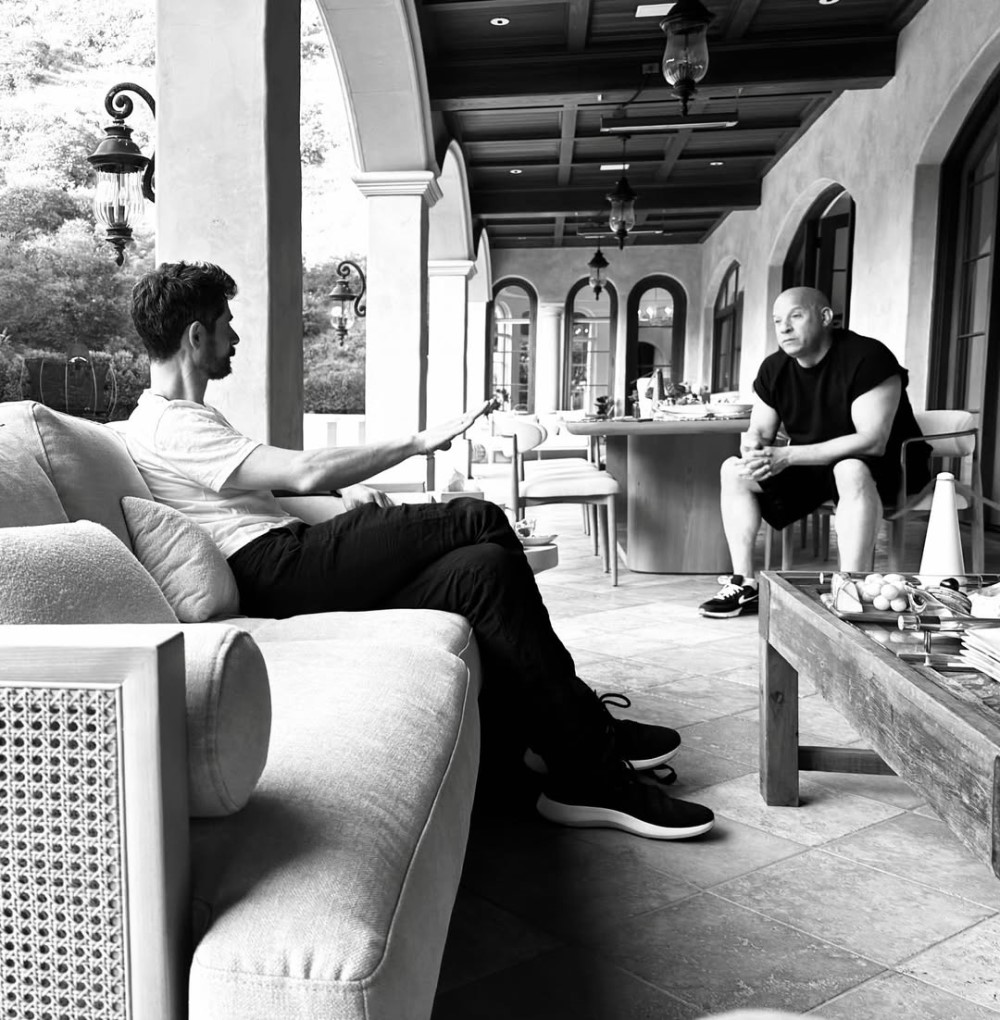 Майкл Лессли и Вин Дизель / Фото: соцсети Вина Дизеля