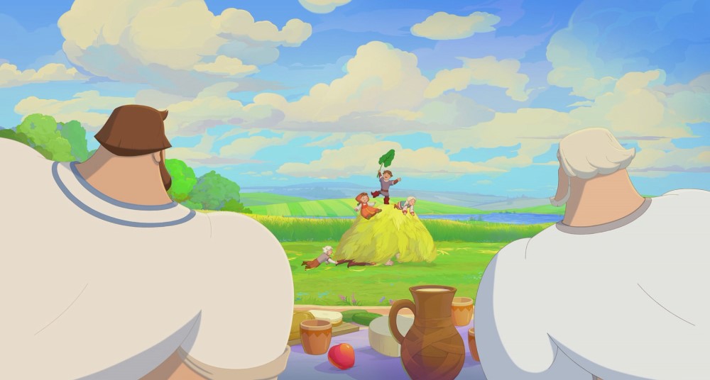 Кадр из мультфильма «Три богатыря и Гуси-Лебеди» (2026) / «Вольга»