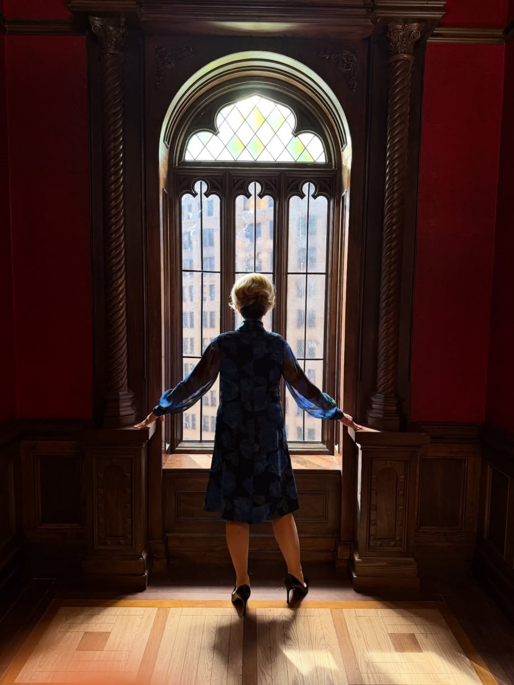 Кадр со съемок 13 сезона сериала «Американская история ужасов» (2026) / Фото: соцсети Райана Мерфи