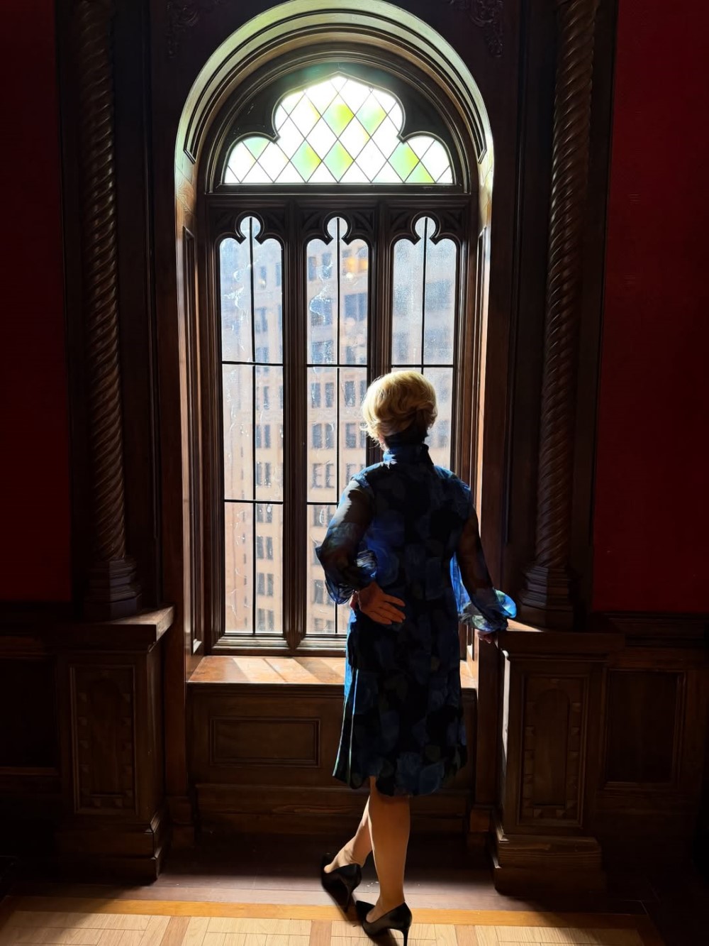 Кадр со съемок 13 сезона сериала «Американская история ужасов» (2026) / Фото: соцсети Райана Мерфи