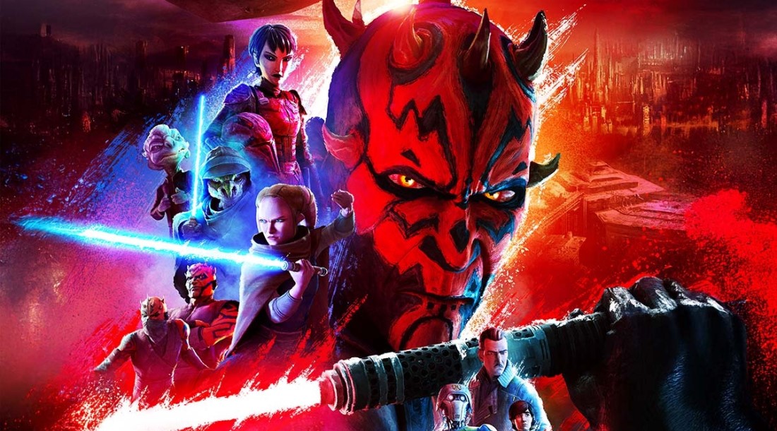 Постер 1 сезона мультсериала «Звездные войны. Дарт Мол: Повелитель теней» (2026)