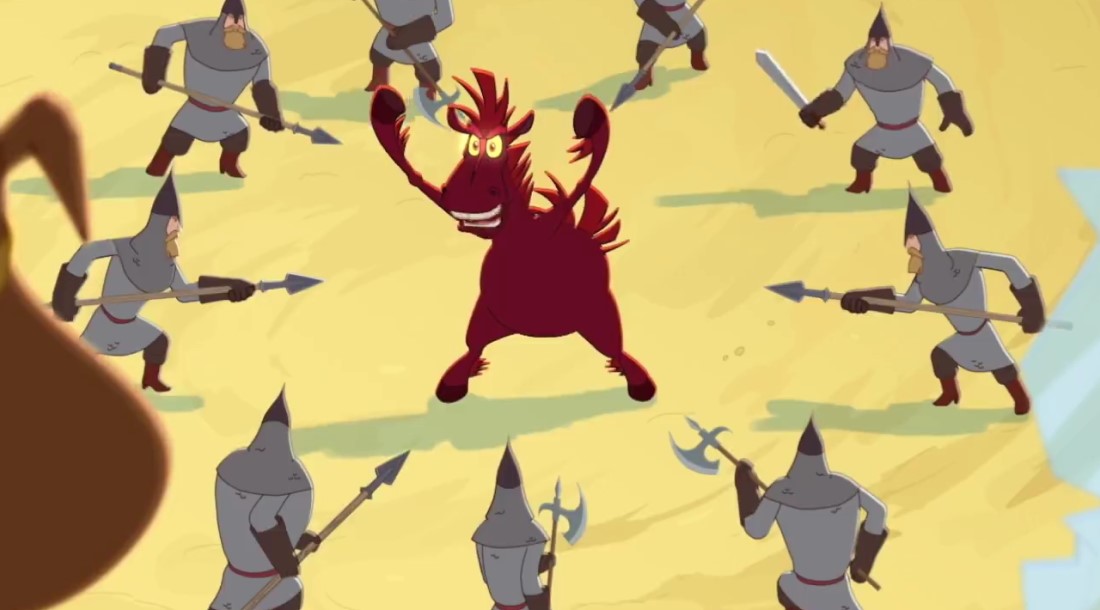 Кадр из мультфильма «Три богатыря. Ни дня без подвига 3» (2026) / «Вольга»