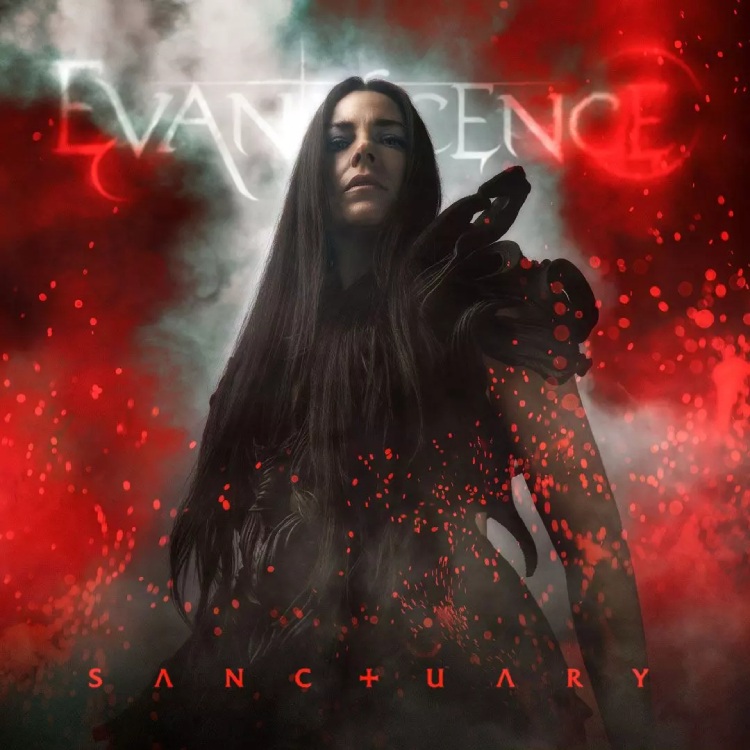 Обложка альбома Evanescence «Sanctuary» (2026)