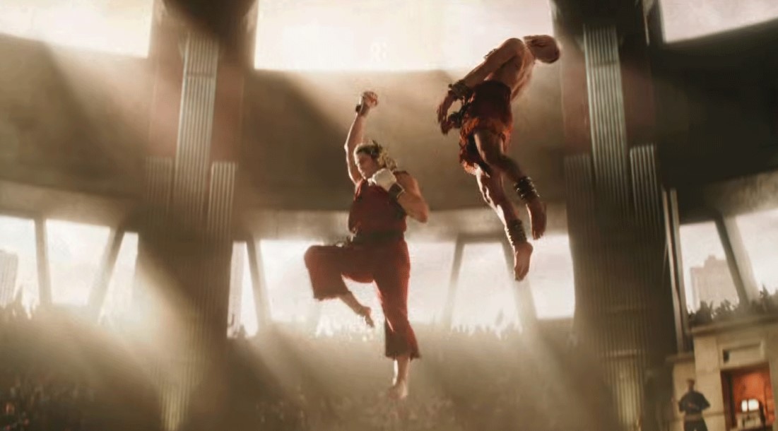 Кадр из фильма «Уличный боец» (2026)