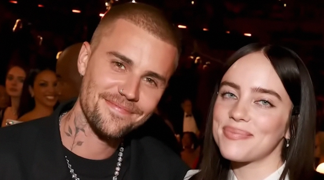 Джастин Бибер и Билли Айлиш / Фото: скриншот из видео «Justin Bieber Brings Out Billie Eilish, Big Sean, and More Stars During Coachella 2026»