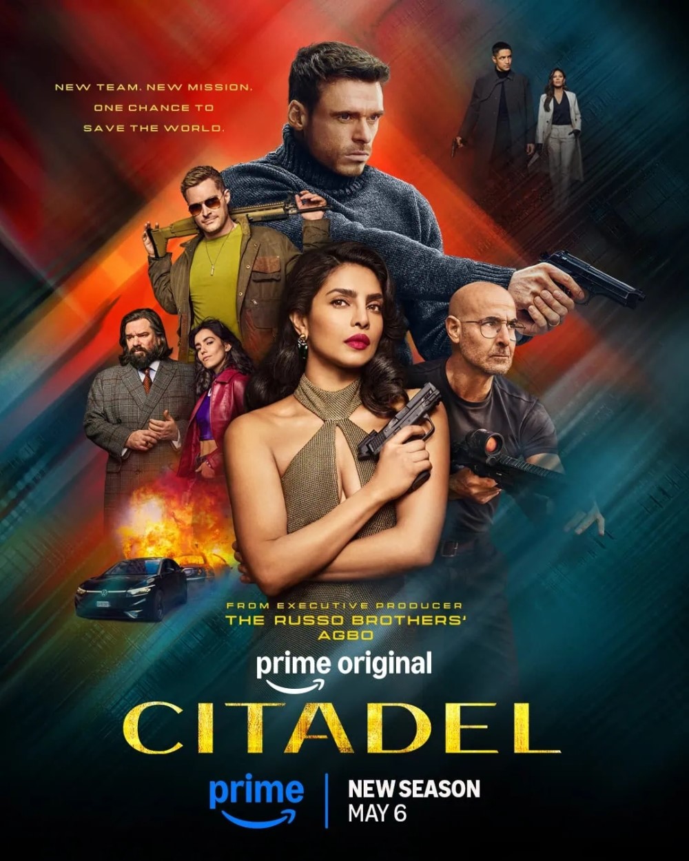 Постер 2 сезона сериала «Цитадель» (2026) / Amazon Prime Video