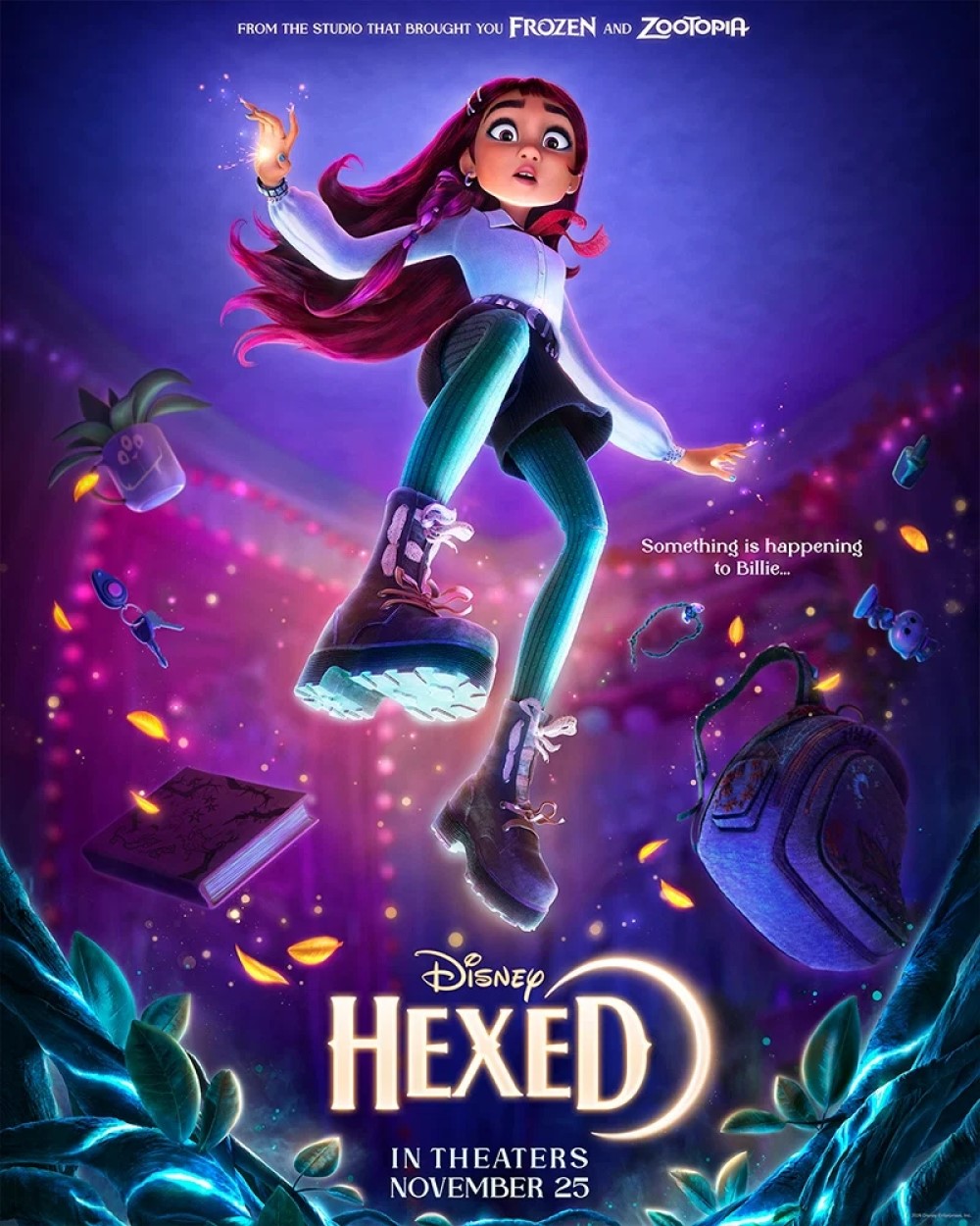 Постер мультфильма «Билли и мир магии» (2026)/ Disney