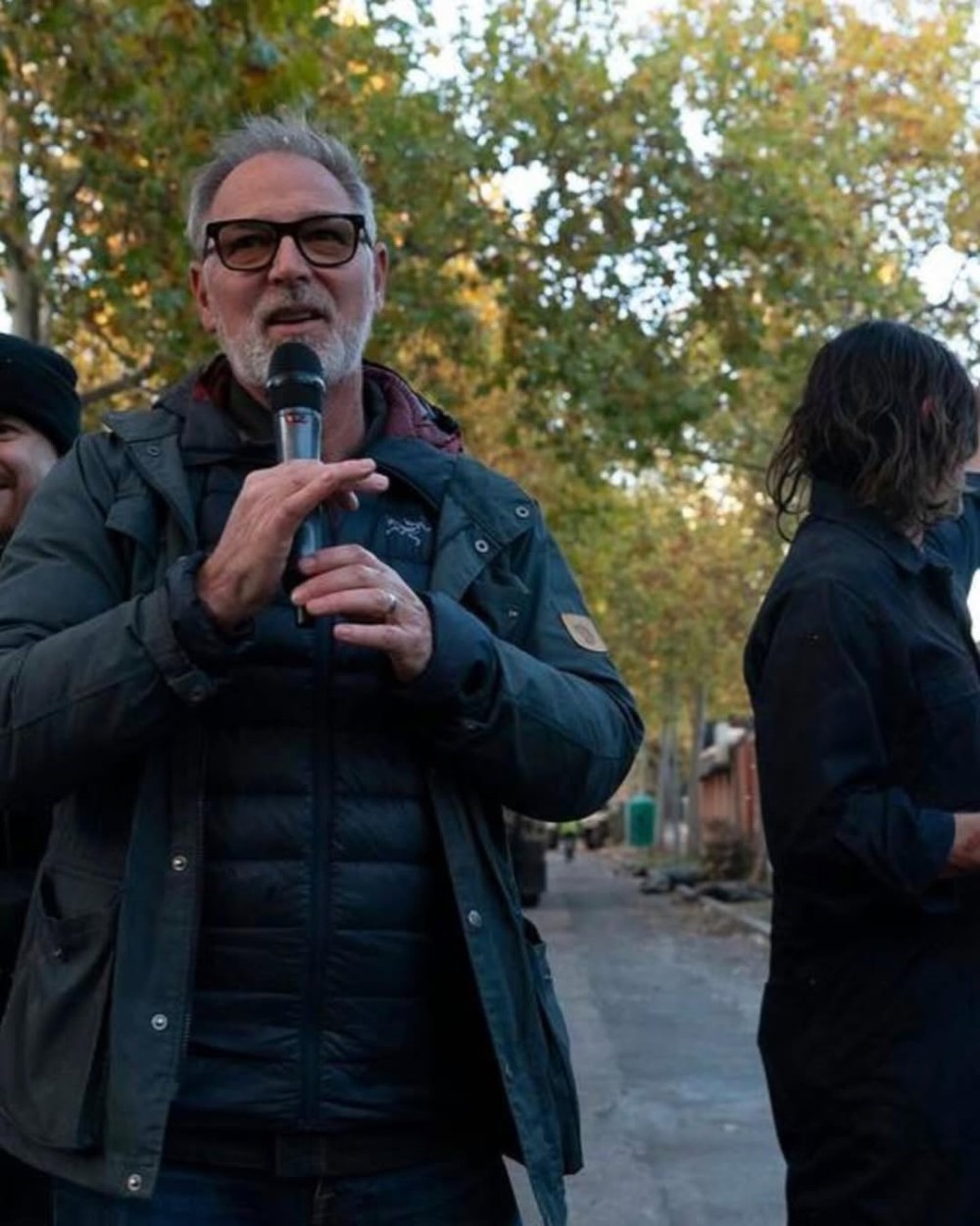 Кадр со съемок 4 сезона сериала «Ходячие мертвецы: Дэрил Диксон» (2026) / Фото: соцсети Нормана Ридуса