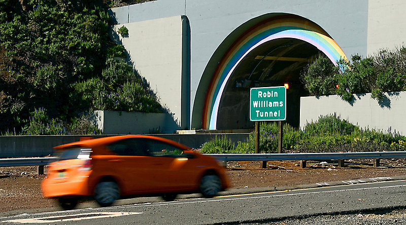 Тоннель имени Робина Уильямса в США, Сан-Франциско