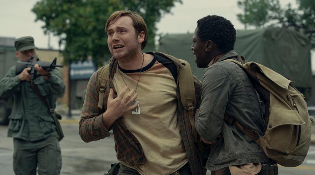 Кадр из фильма «Долгая прогулка» (2025)