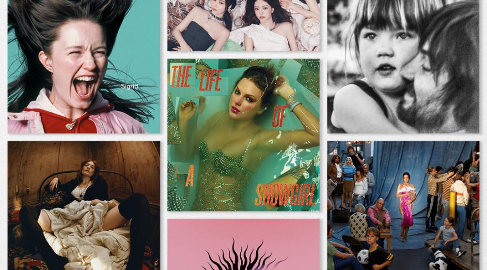 Обложки альбомов из обзора