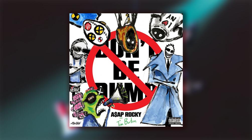 Обложка альбома A$AP Rocky «Don’t Be Dumb» (2026)