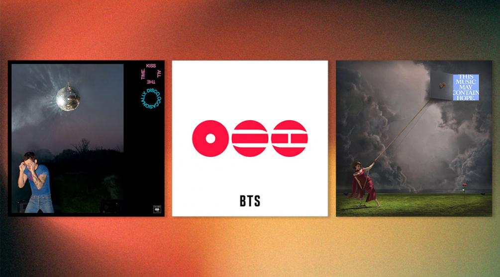 Обложки альбомов из обзора