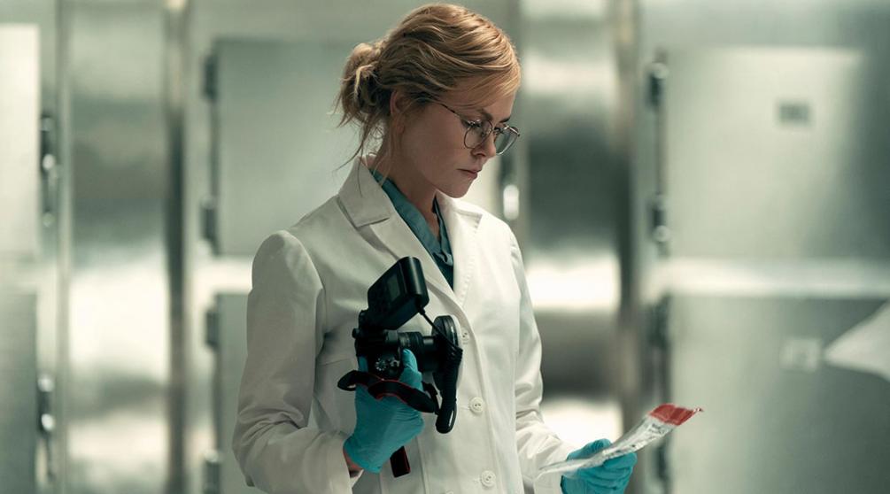 Кадр из 1 сезона сериала «Скарпетта» (2026)/ Courtesy of Connie Chornuk/ Amazon Prime Video