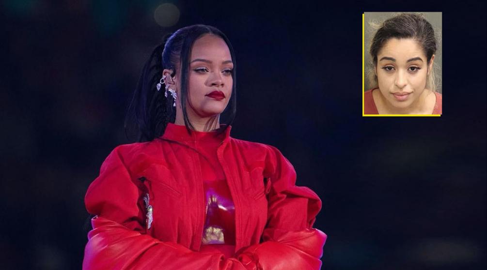 Рианна и Иванна Ортис (справа), обстрелявшая дом певицы в марте 2026 года/ Фото: соцсети, YouTube