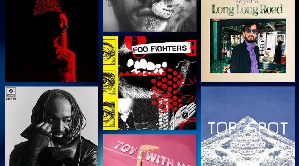 Обложки альбомов из обзора