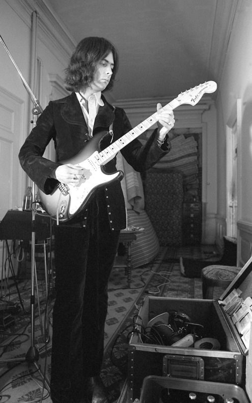 Ричи Блэкмор во время записи альбома "Machine Head", Монтрё, Гран Отель.