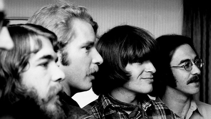 Creedence Clearwater Revival. Слева направо: Дуг Клиффорд, Том Фогерти, Джон Фогерти, Стю Кук