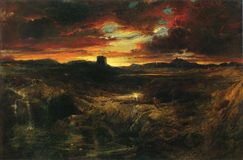 «Чайльд Роланд к Темной Башне пришел», Томас Моран, 1859 г.