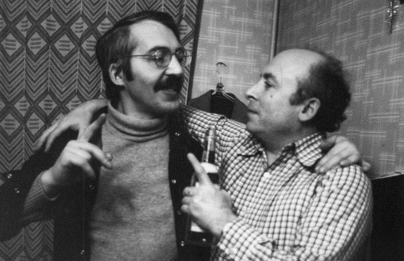 Перед отъездом. Юз Алешковский и Андрей Битов, 1979 год. Фото: Yuz.ru