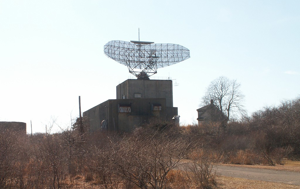 Радар AN/FPS-35 в Монтоке