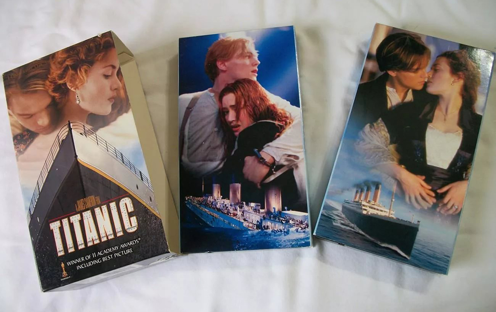Коллекционное издание «Титаника» на VHS/ Фото с сайта diply.com