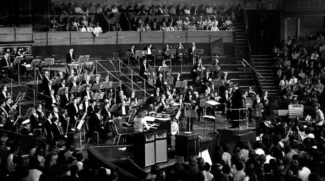 Deep Purple с смфоническим оркестром в лондонском Альберт-холле, 1969 год