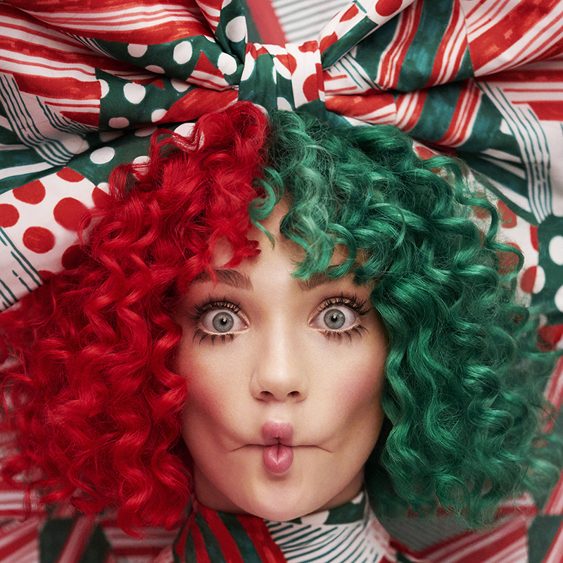 Обложка альбома Sia "Everyday is Christmas" (2017)