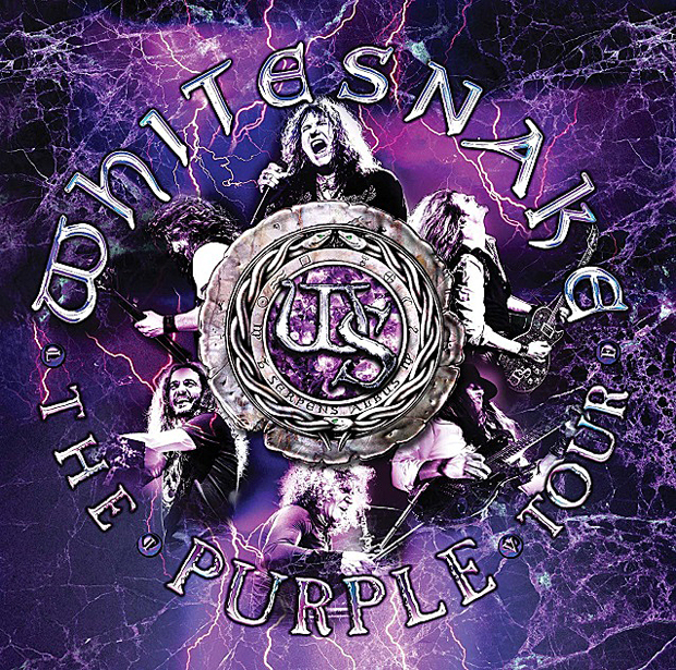 Обложка альбом Whitesnake “The Purple Tour” 