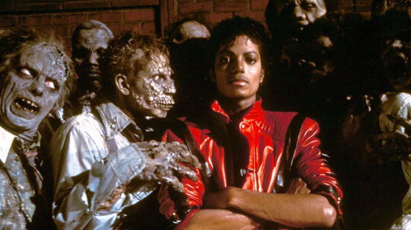 Майкл Джексон и зомби. Клип “Thriller”.