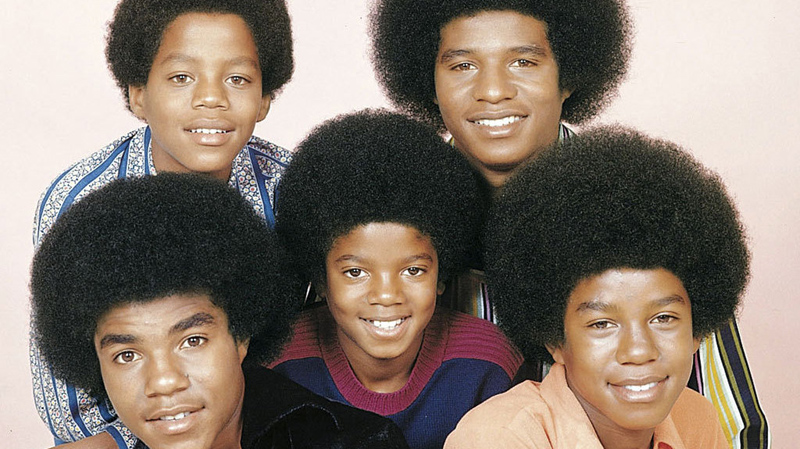 Jacksons 5. В центре - Майкл.