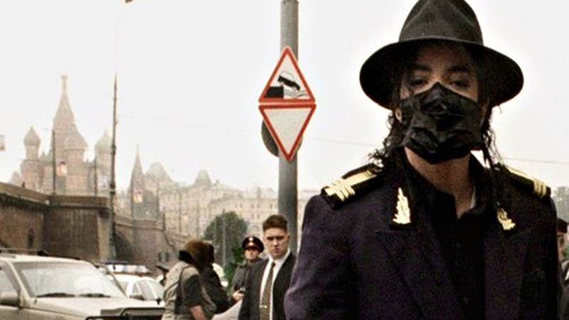 Майкл Джексон в Москве, 1996 год.