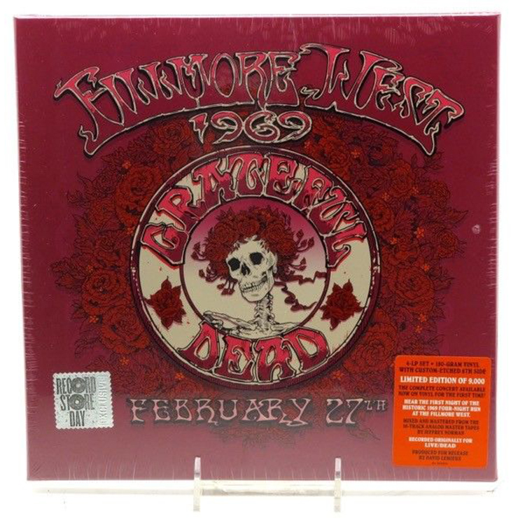 Обложка 4xLP «Fillmore West, San Francisco, CA 2/27/69»