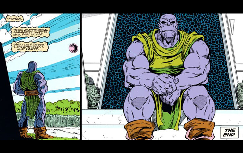 Танос в комиксах Marvel