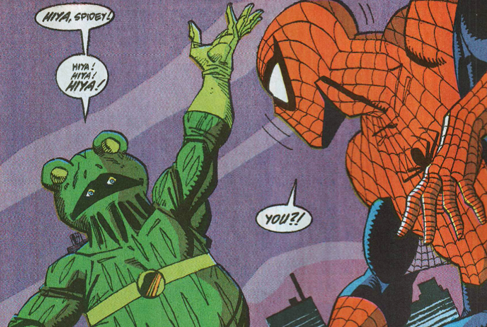 Человек-лягушка в комиксах Marvel