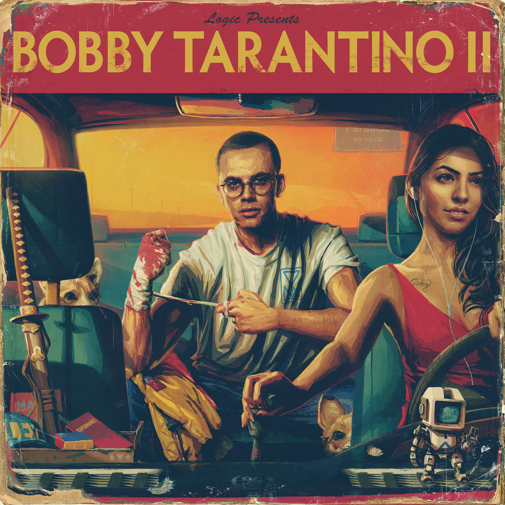 Обложка альбома Logic «Bobby Tarantino II»