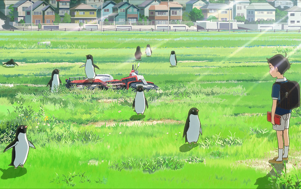 Кадр из аниме «Тайная жизнь пингвинов»