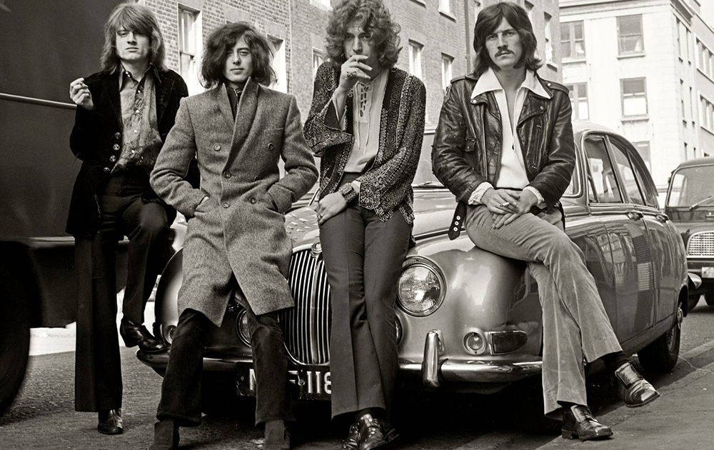 Led Zeppelin, конец 1960-х/ Фото: Pinterest