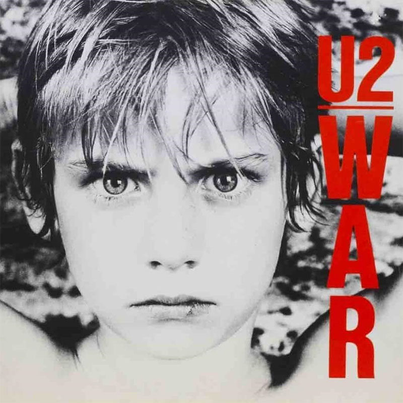 Обложка альбома U2 «War», автор фотографии Ian Finlay