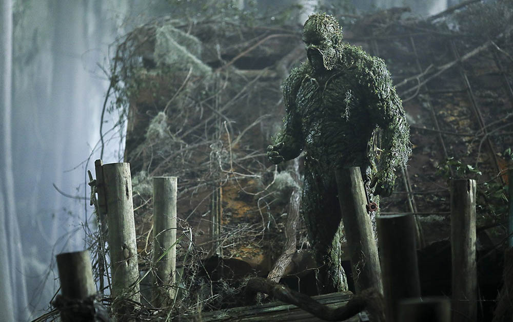 Shot from the series "Swamp Thing"