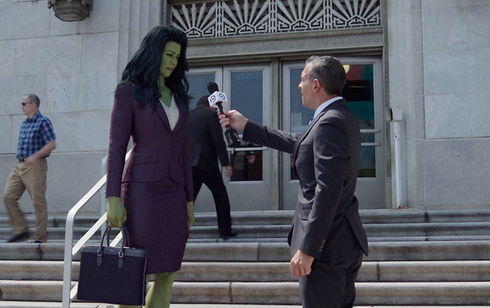 Кадр из сериала «Женщина-Халк: Адвокат» (2022)