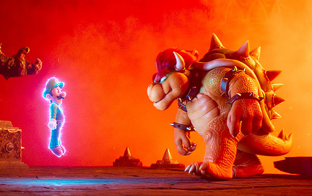 Кадр из мультфильма «Братья Супер Марио в кино» (2023)