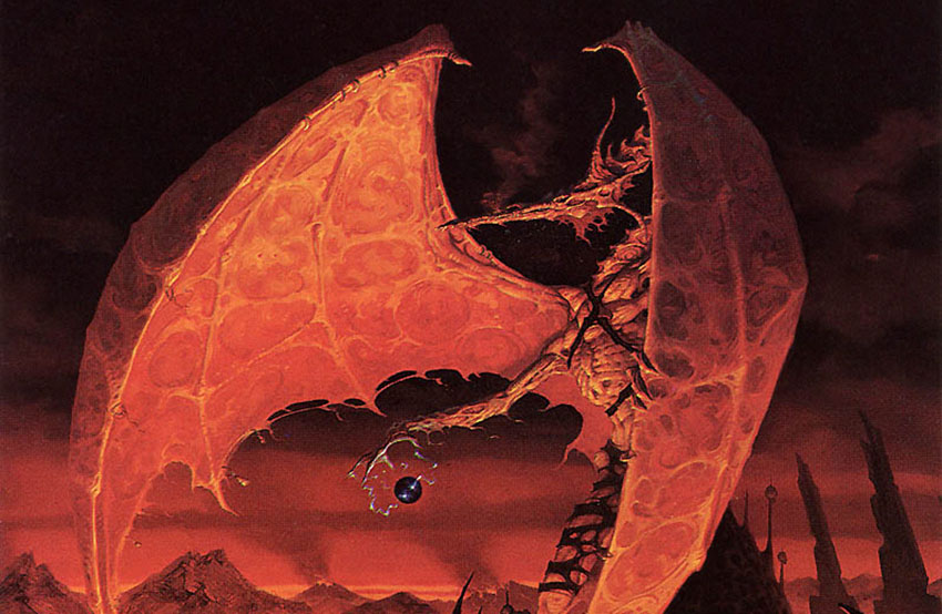Дракон Борис, арт по игре Dungeons & Dragons