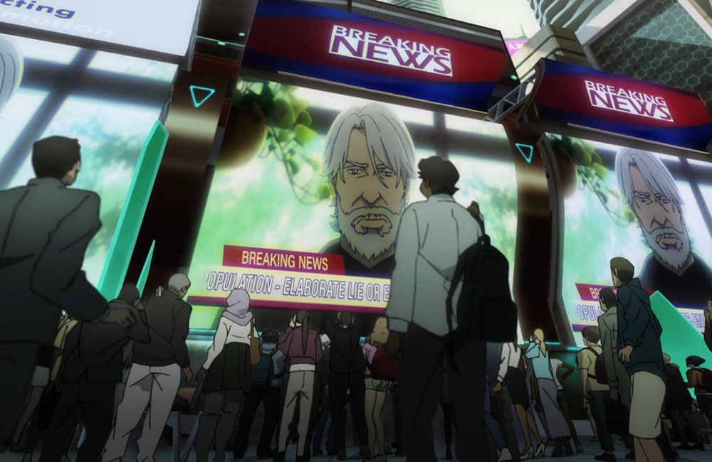 Кадр из аниме «Лазарь» (2025)